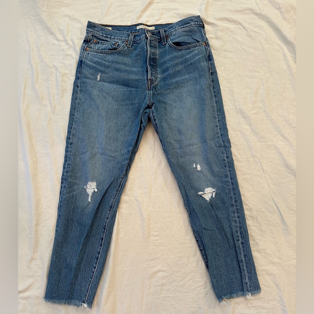 Levi's Women's Wedgie Blue Jeans